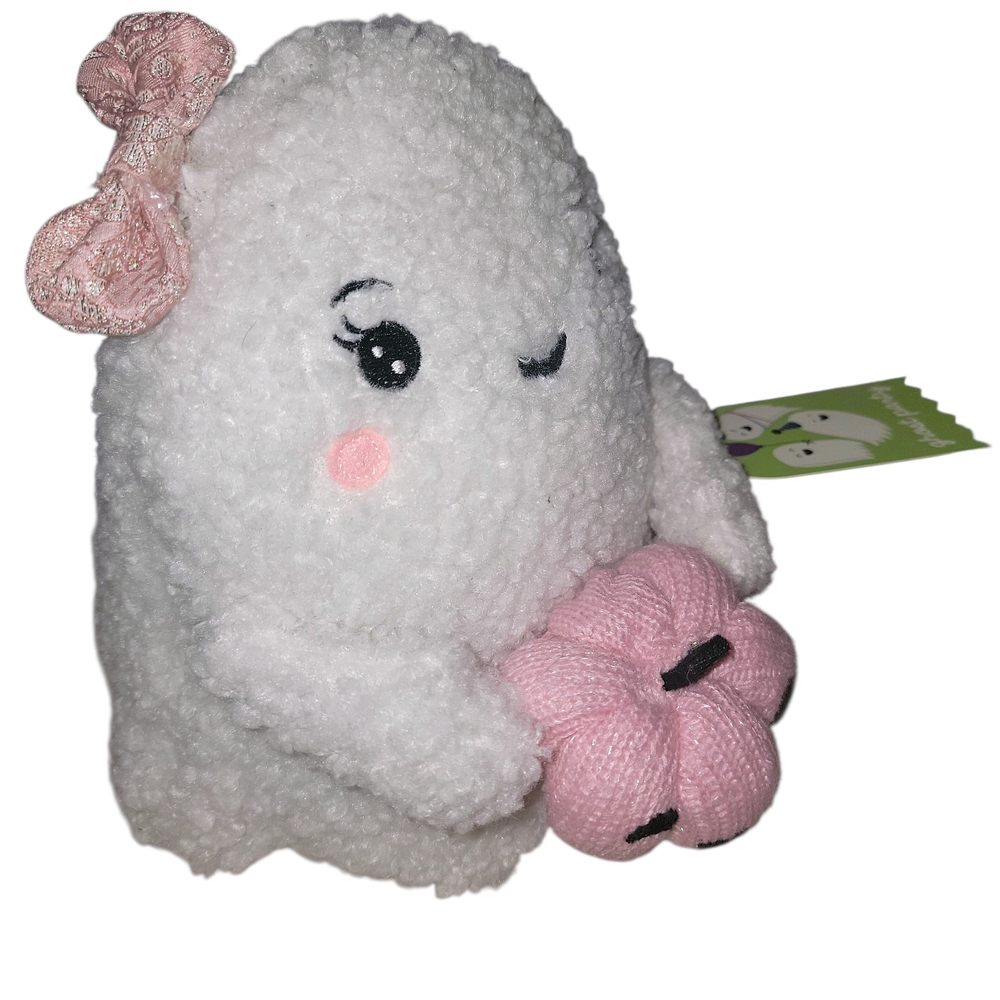 NWT Halloween Sherpa Ghost Pink